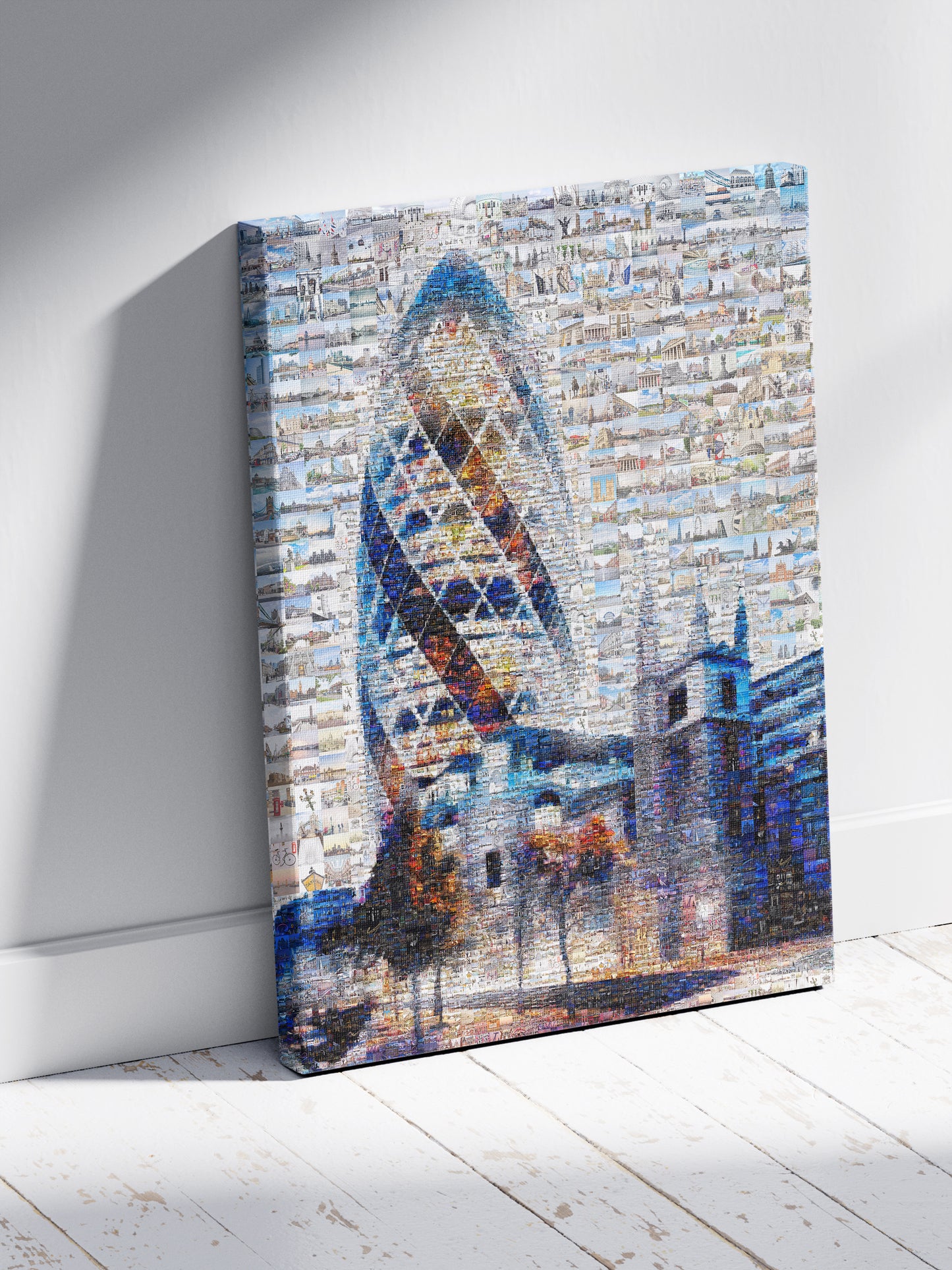 Stunning London Mosaic Artwork Featuring Iconic Landmarks – Perfect for Home or Office Decor AtelierMosaics