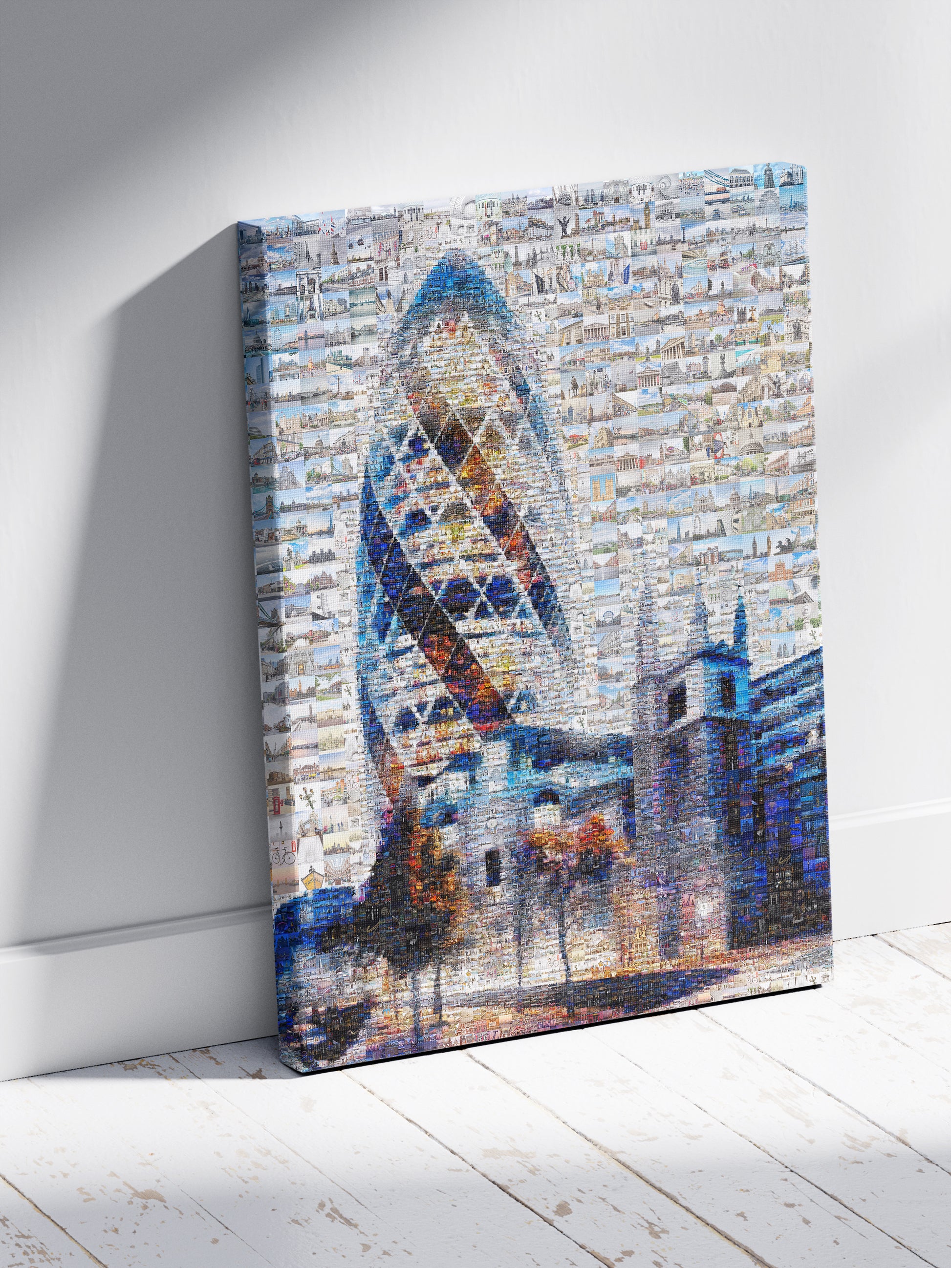 Stunning London Mosaic Artwork Featuring Iconic Landmarks – Perfect for Home or Office Decor AtelierMosaics