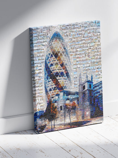 Stunning London Mosaic Artwork Featuring Iconic Landmarks – Perfect for Home or Office Decor AtelierMosaics
