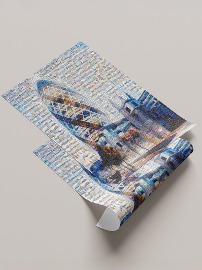 Stunning London Mosaic Artwork Featuring Iconic Landmarks – Perfect for Home or Office Decor AtelierMosaics