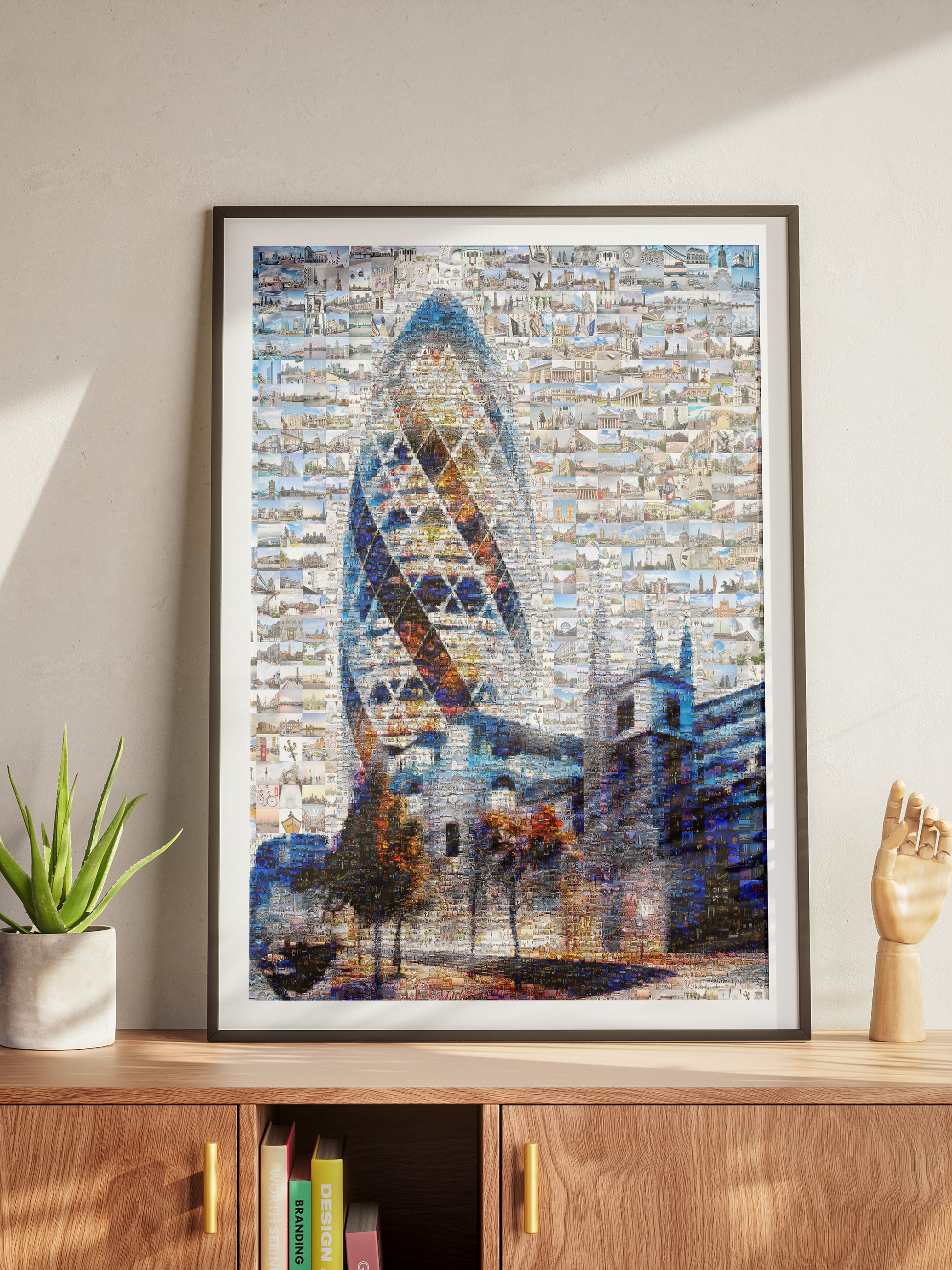 Stunning London Mosaic Artwork Featuring Iconic Landmarks – Perfect for Home or Office Decor AtelierMosaics