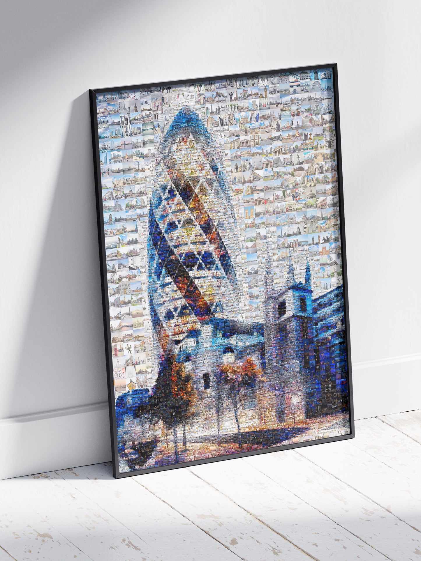 Stunning London Mosaic Artwork Featuring Iconic Landmarks – Perfect for Home or Office Decor AtelierMosaics