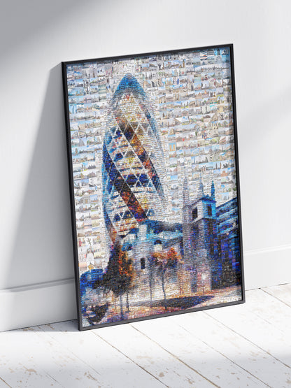 Stunning London Mosaic Artwork Featuring Iconic Landmarks – Perfect for Home or Office Decor AtelierMosaics