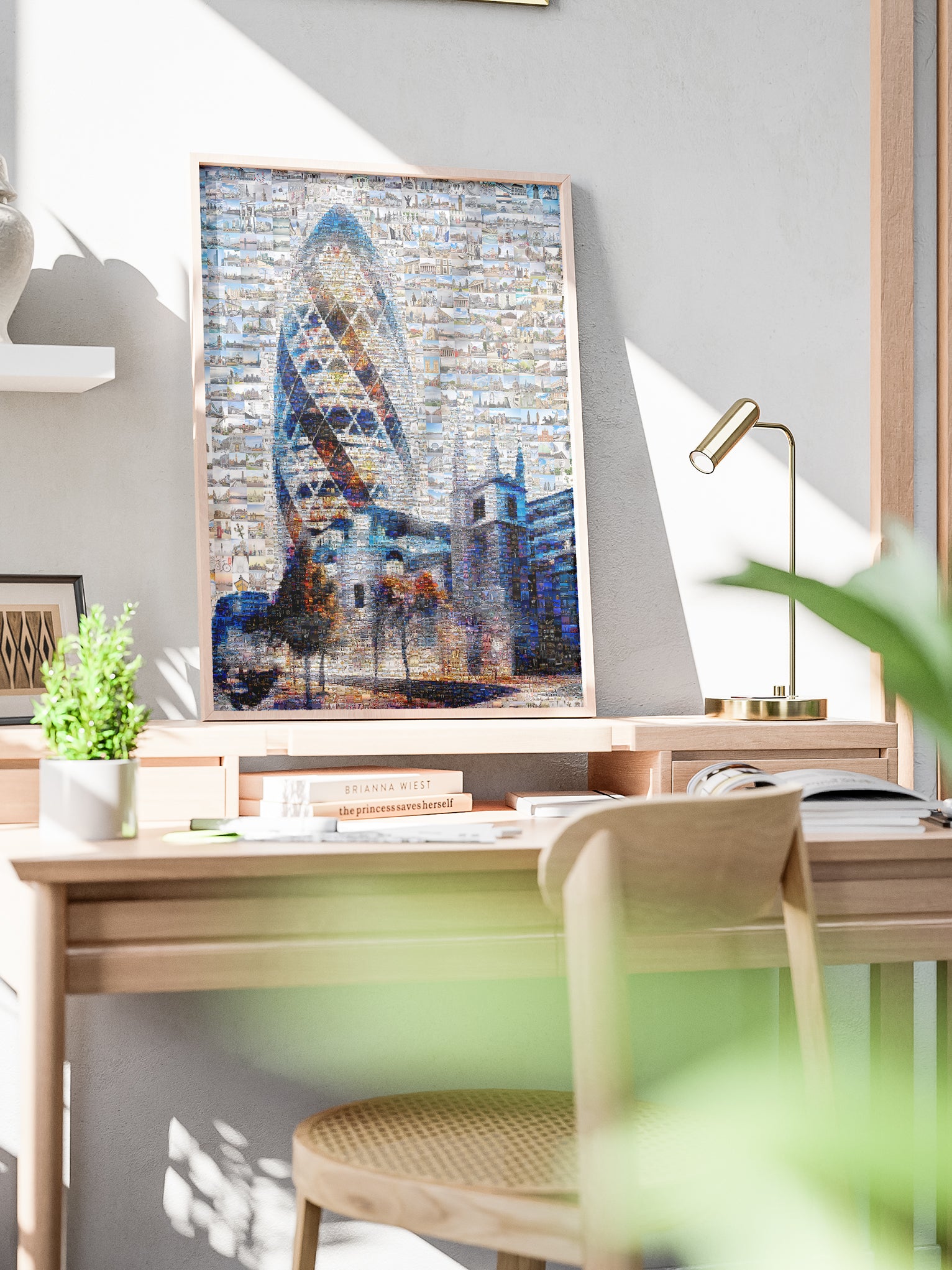 Stunning London Mosaic Artwork Featuring Iconic Landmarks – Perfect for Home or Office Decor AtelierMosaics