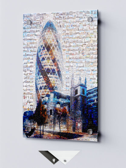 Stunning London Mosaic Artwork Featuring Iconic Landmarks – Perfect for Home or Office Decor AtelierMosaics