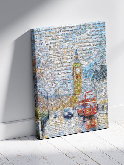 Stunning London Mosaic Artwork - Iconic Landmarks and Vibrant City Life AtelierMosaics