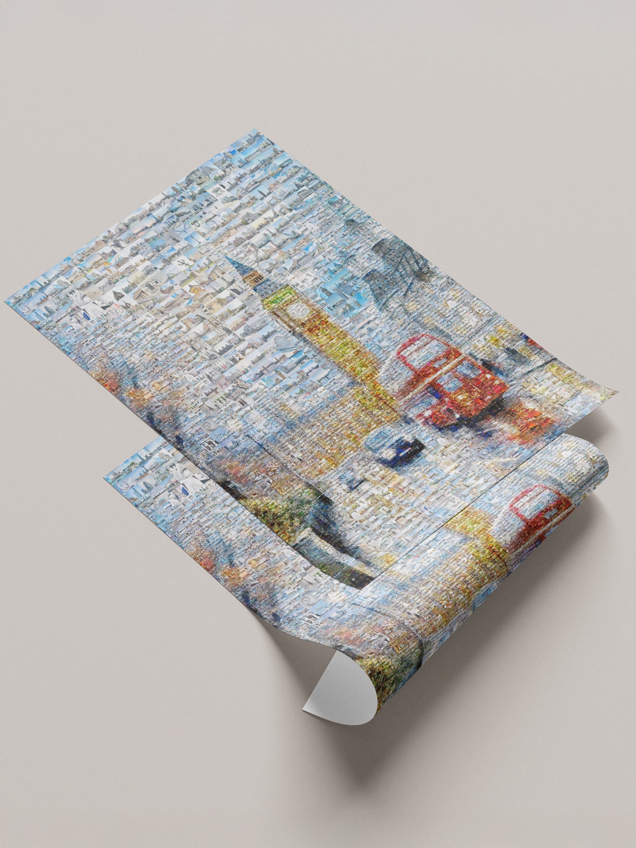 Stunning London Mosaic Artwork - Iconic Landmarks and Vibrant City Life AtelierMosaics