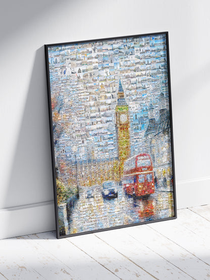 Stunning London Mosaic Artwork - Iconic Landmarks and Vibrant City Life AtelierMosaics