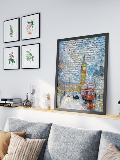 Stunning London Mosaic Artwork - Iconic Landmarks and Vibrant City Life AtelierMosaics
