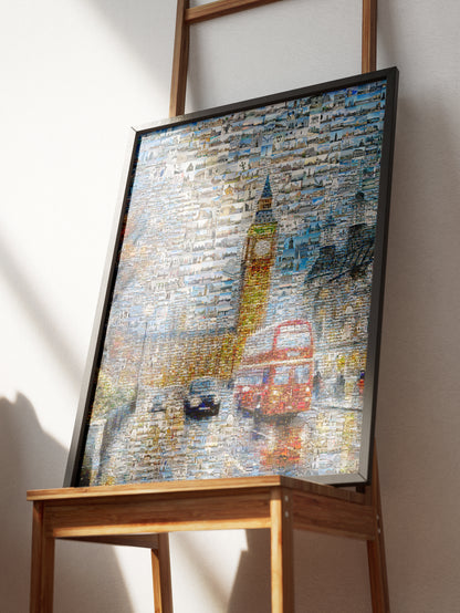 Stunning London Mosaic Artwork - Iconic Landmarks and Vibrant City Life AtelierMosaics