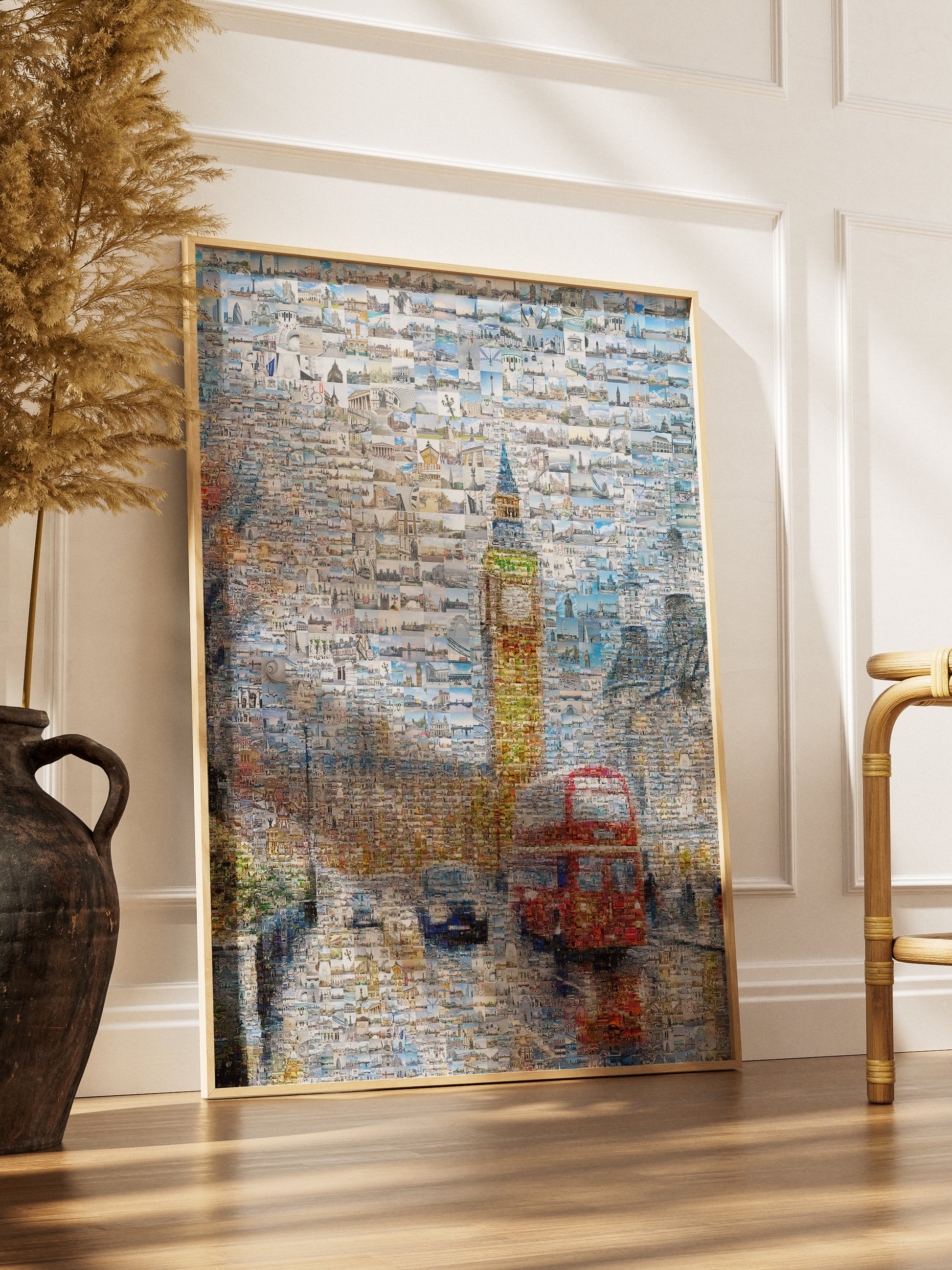 Stunning London Mosaic Artwork - Iconic Landmarks and Vibrant City Life AtelierMosaics