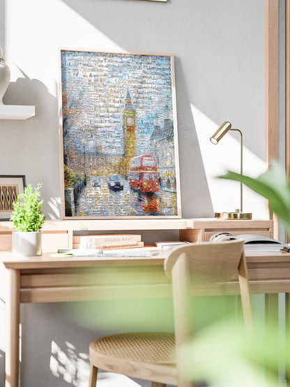 Stunning London Mosaic Artwork - Iconic Landmarks and Vibrant City Life AtelierMosaics