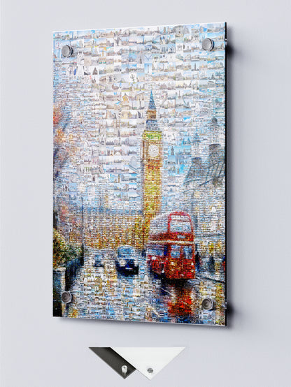 Stunning London Mosaic Artwork - Iconic Landmarks and Vibrant City Life AtelierMosaics