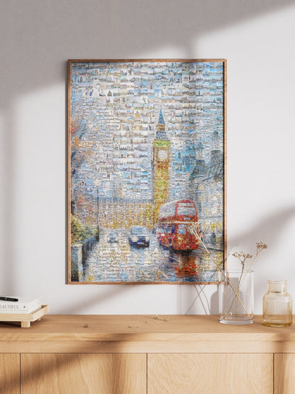Stunning London Mosaic Artwork - Iconic Landmarks and Vibrant City Life AtelierMosaics