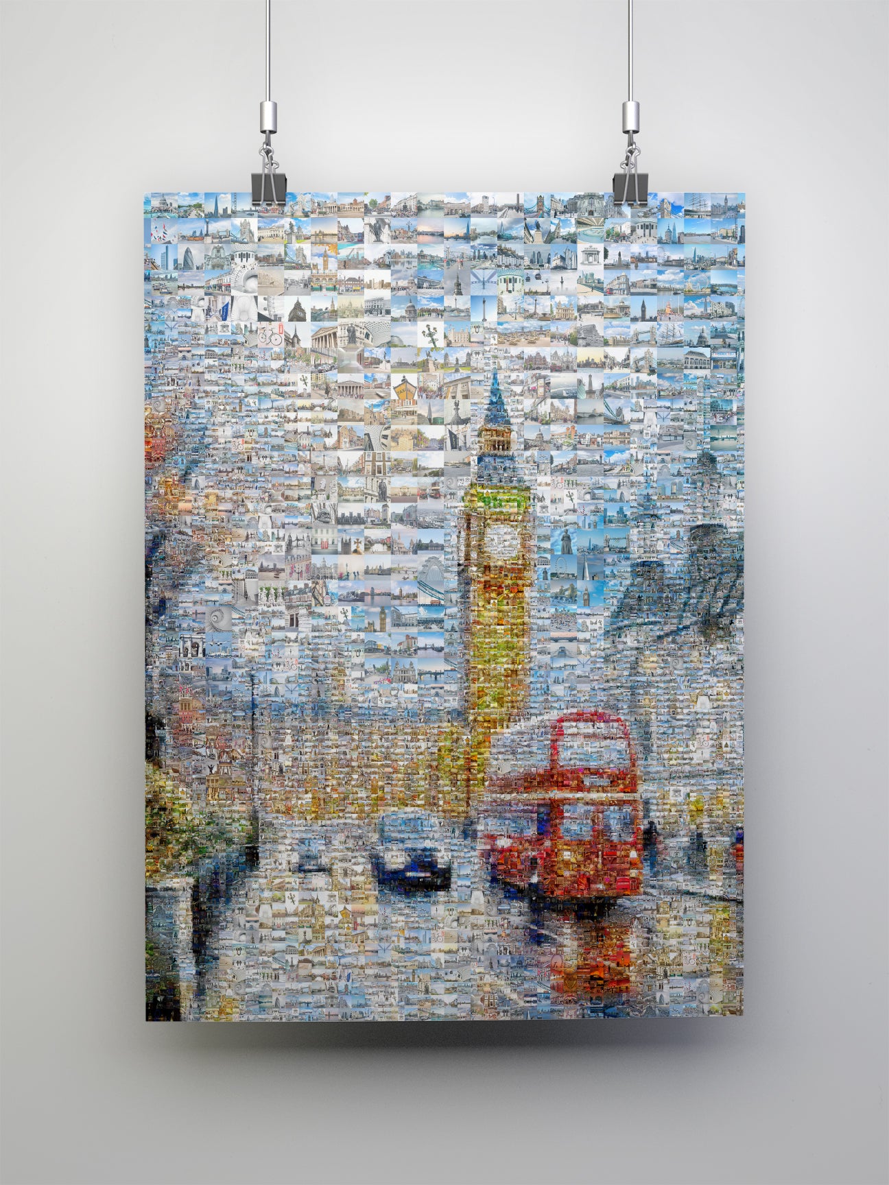Stunning London Mosaic Artwork - Iconic Landmarks and Vibrant City Life AtelierMosaics