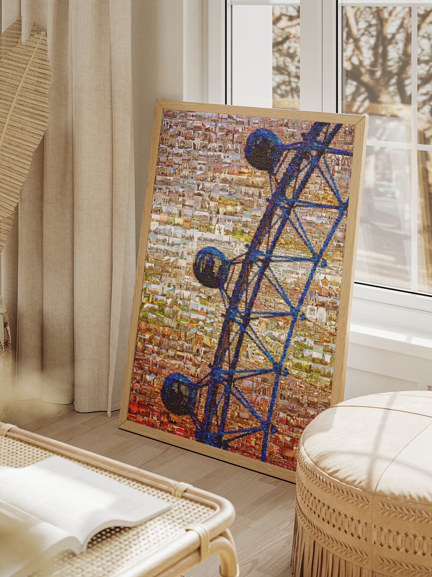 Stunning London Mosaic Artwork: Iconic Landmarks and Scenic Views in Vibrant Colors AtelierMosaics