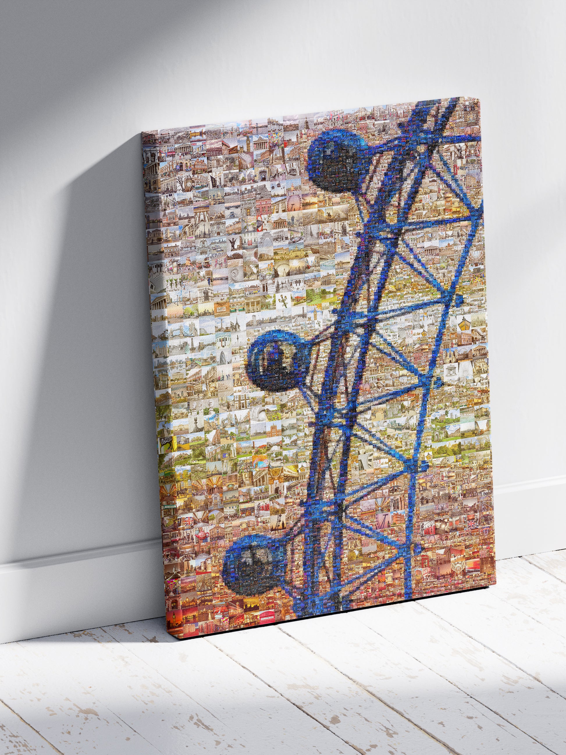 Stunning London Mosaic Artwork: Iconic Landmarks and Scenic Views in Vibrant Colors AtelierMosaics