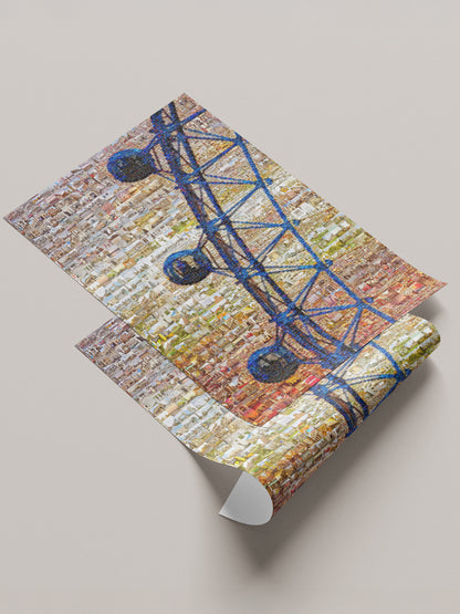 Stunning London Mosaic Artwork: Iconic Landmarks and Scenic Views in Vibrant Colors AtelierMosaics