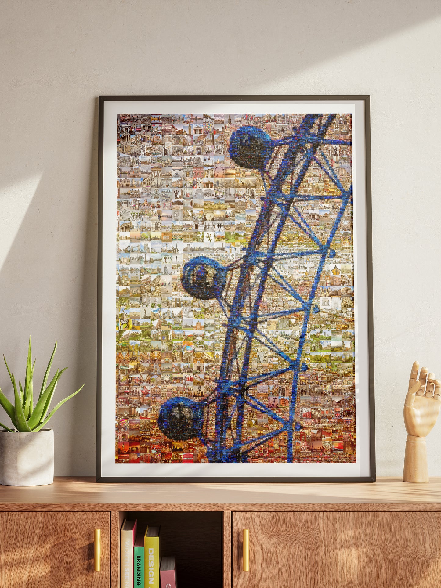 Stunning London Mosaic Artwork: Iconic Landmarks and Scenic Views in Vibrant Colors AtelierMosaics