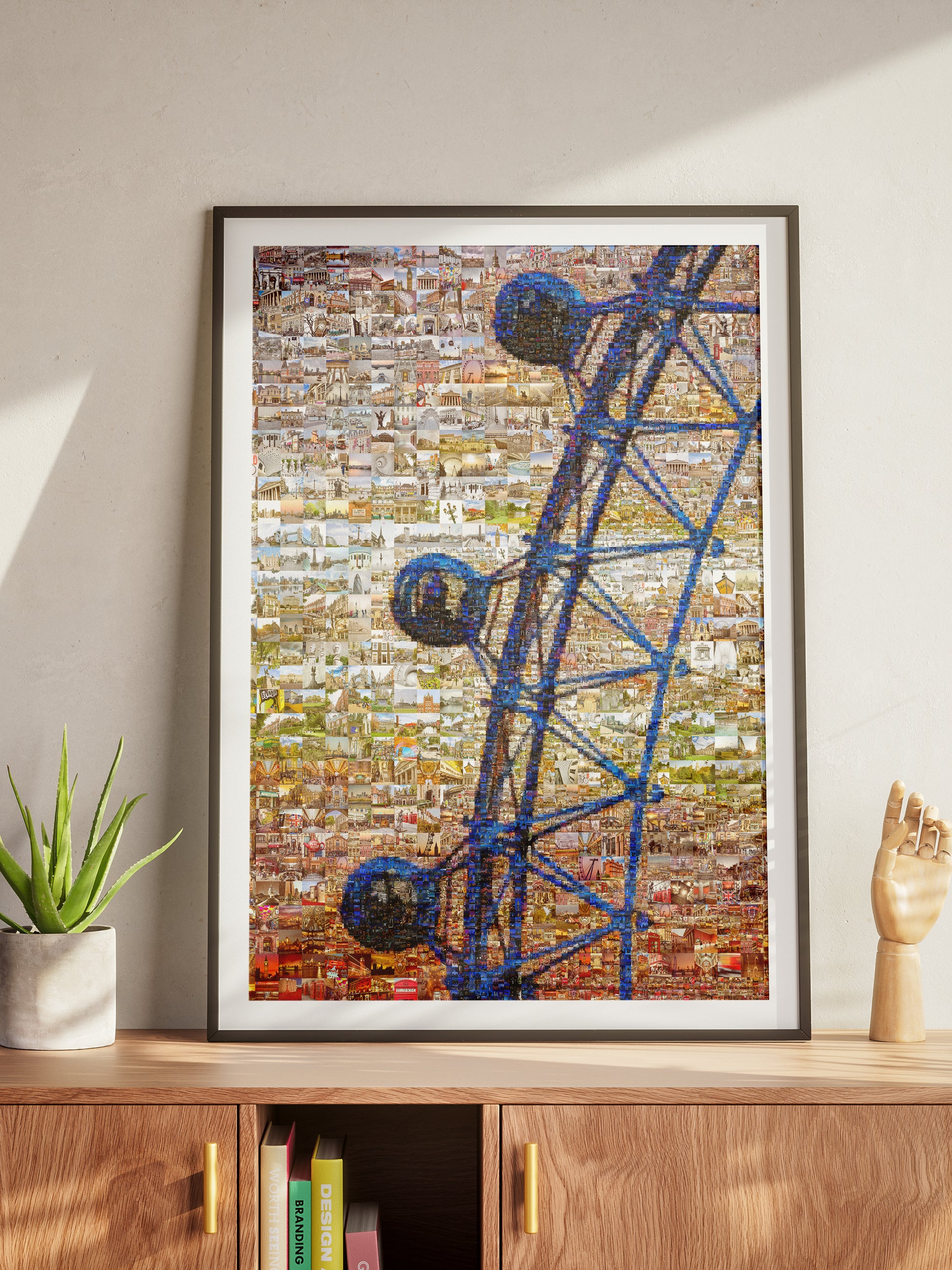 Stunning London Mosaic Artwork: Iconic Landmarks and Scenic Views in Vibrant Colors AtelierMosaics