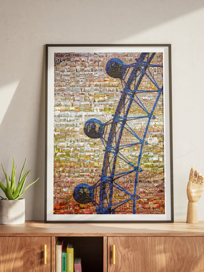 Stunning London Mosaic Artwork: Iconic Landmarks and Scenic Views in Vibrant Colors AtelierMosaics