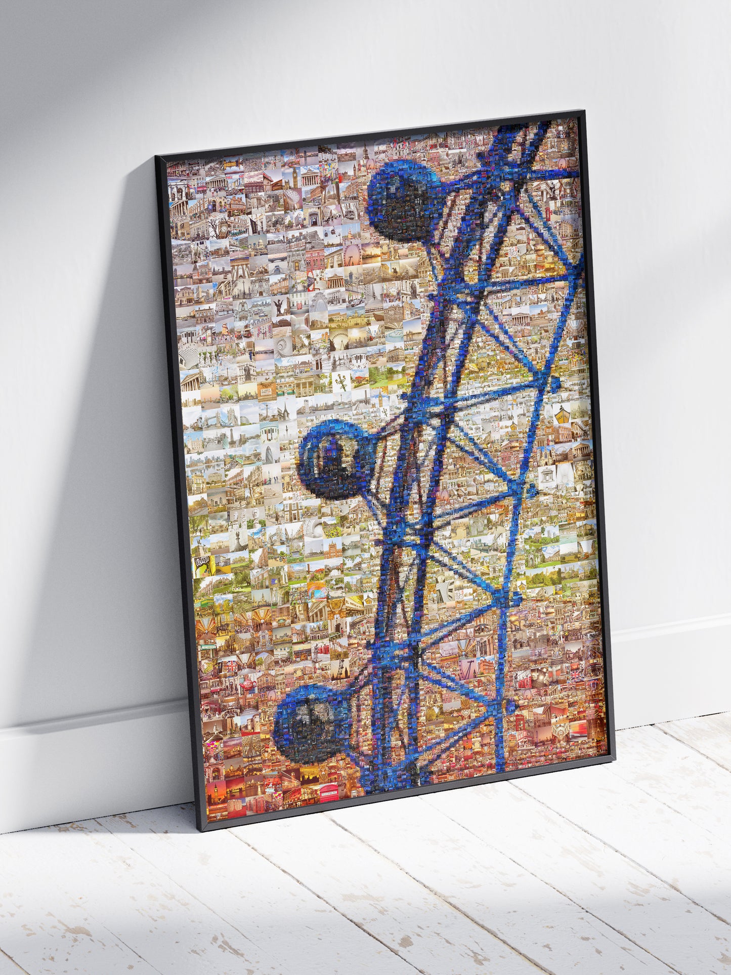 Stunning London Mosaic Artwork: Iconic Landmarks and Scenic Views in Vibrant Colors AtelierMosaics