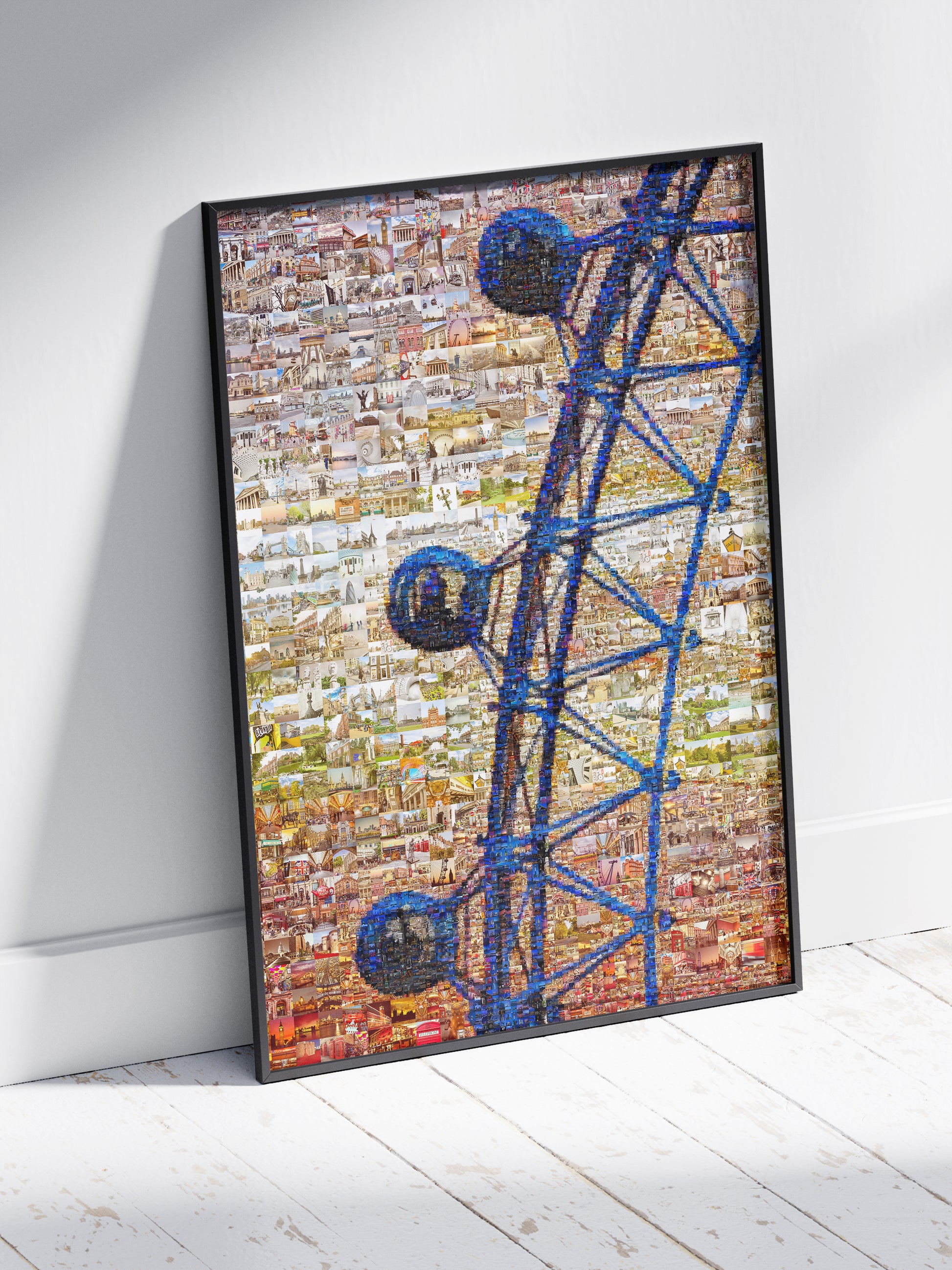 Stunning London Mosaic Artwork: Iconic Landmarks and Scenic Views in Vibrant Colors AtelierMosaics