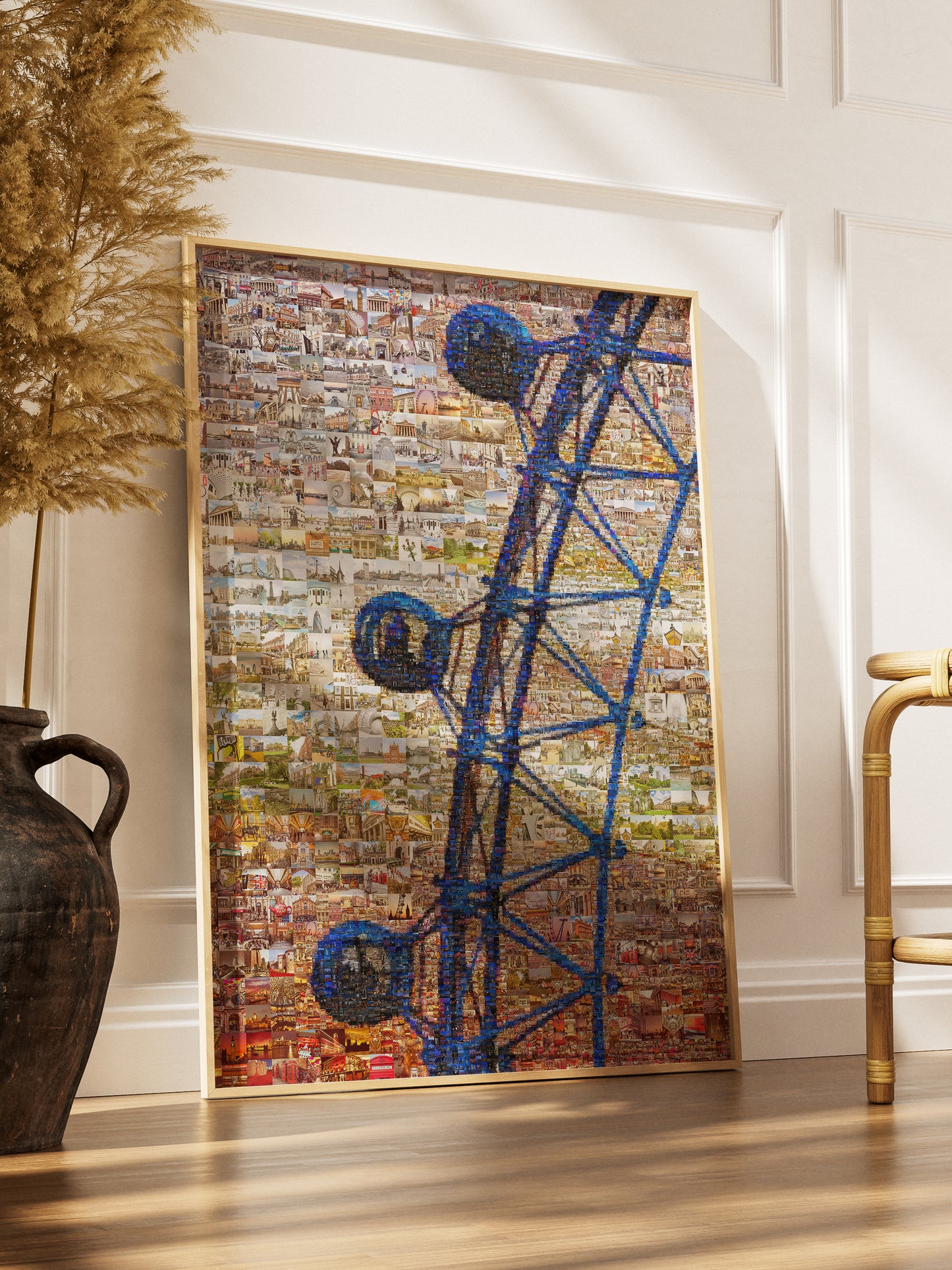 Stunning London Mosaic Artwork: Iconic Landmarks and Scenic Views in Vibrant Colors AtelierMosaics