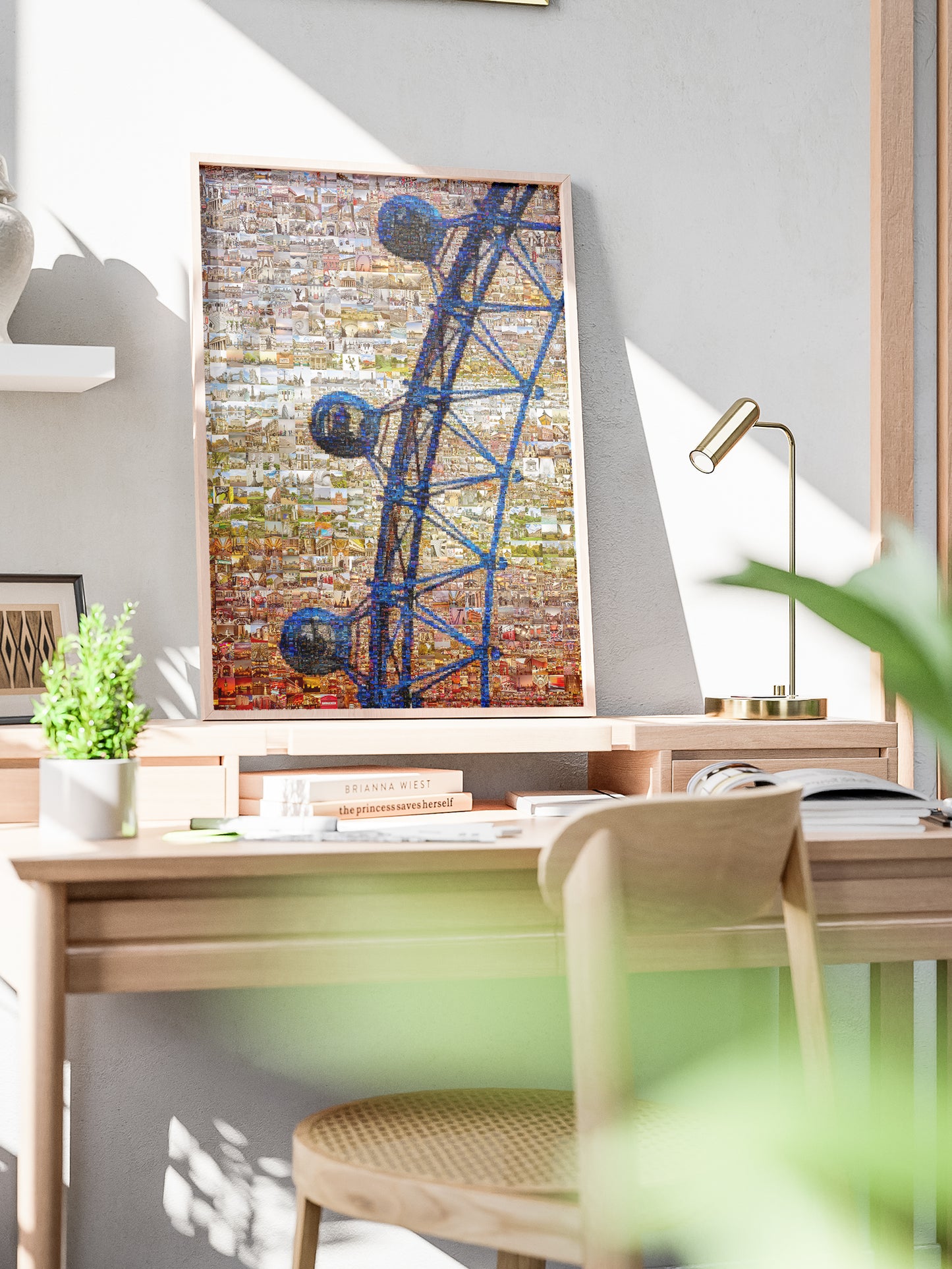 Stunning London Mosaic Artwork: Iconic Landmarks and Scenic Views in Vibrant Colors AtelierMosaics