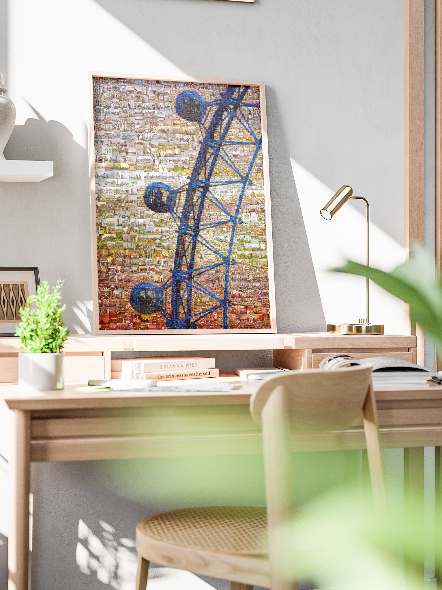 Stunning London Mosaic Artwork: Iconic Landmarks and Scenic Views in Vibrant Colors AtelierMosaics