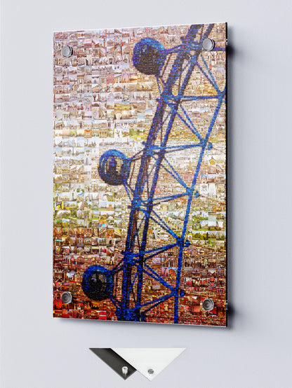 Stunning London Mosaic Artwork: Iconic Landmarks and Scenic Views in Vibrant Colors AtelierMosaics