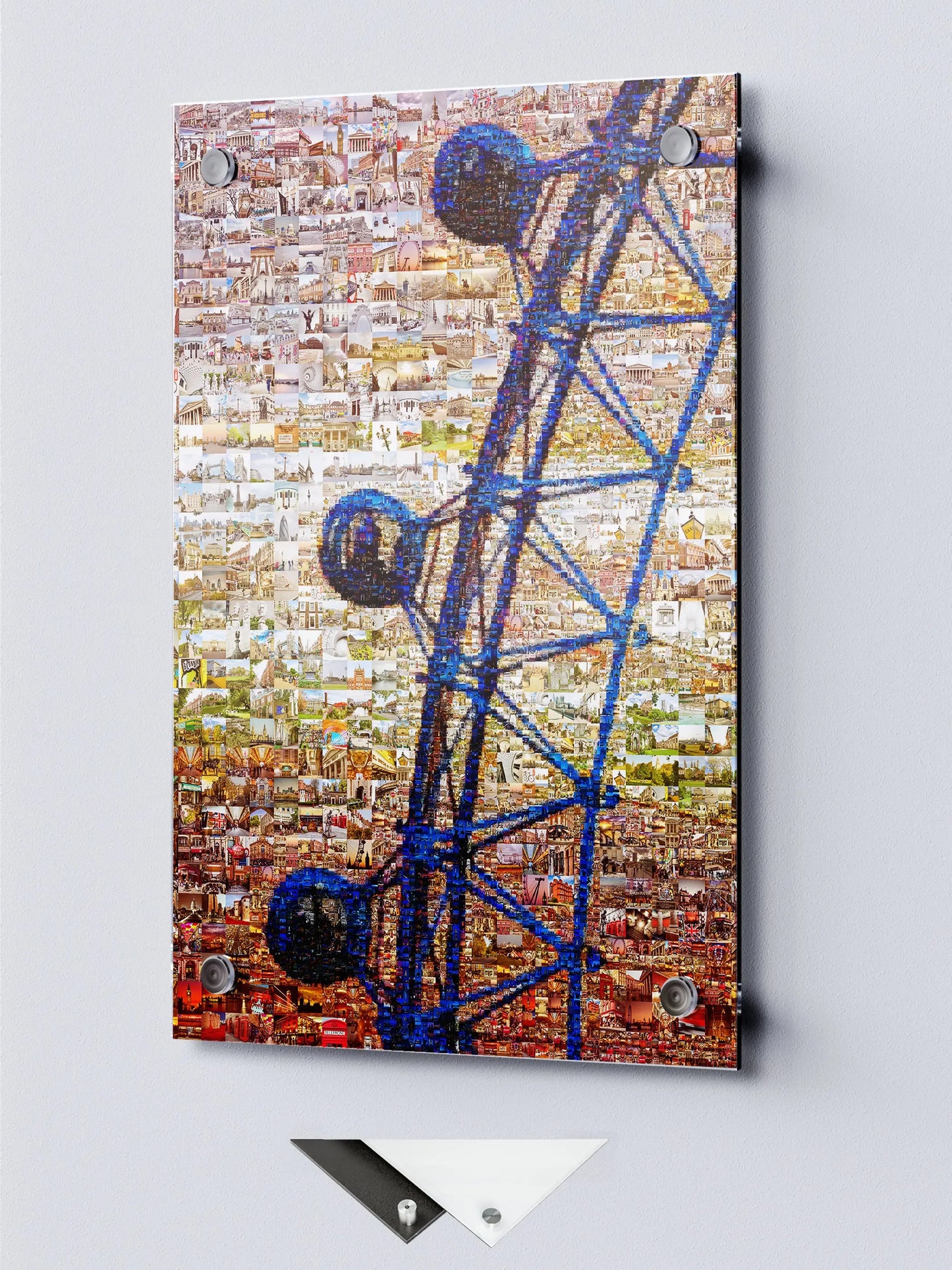 Stunning London Mosaic Artwork: Iconic Landmarks and Scenic Views in Vibrant Colors AtelierMosaics