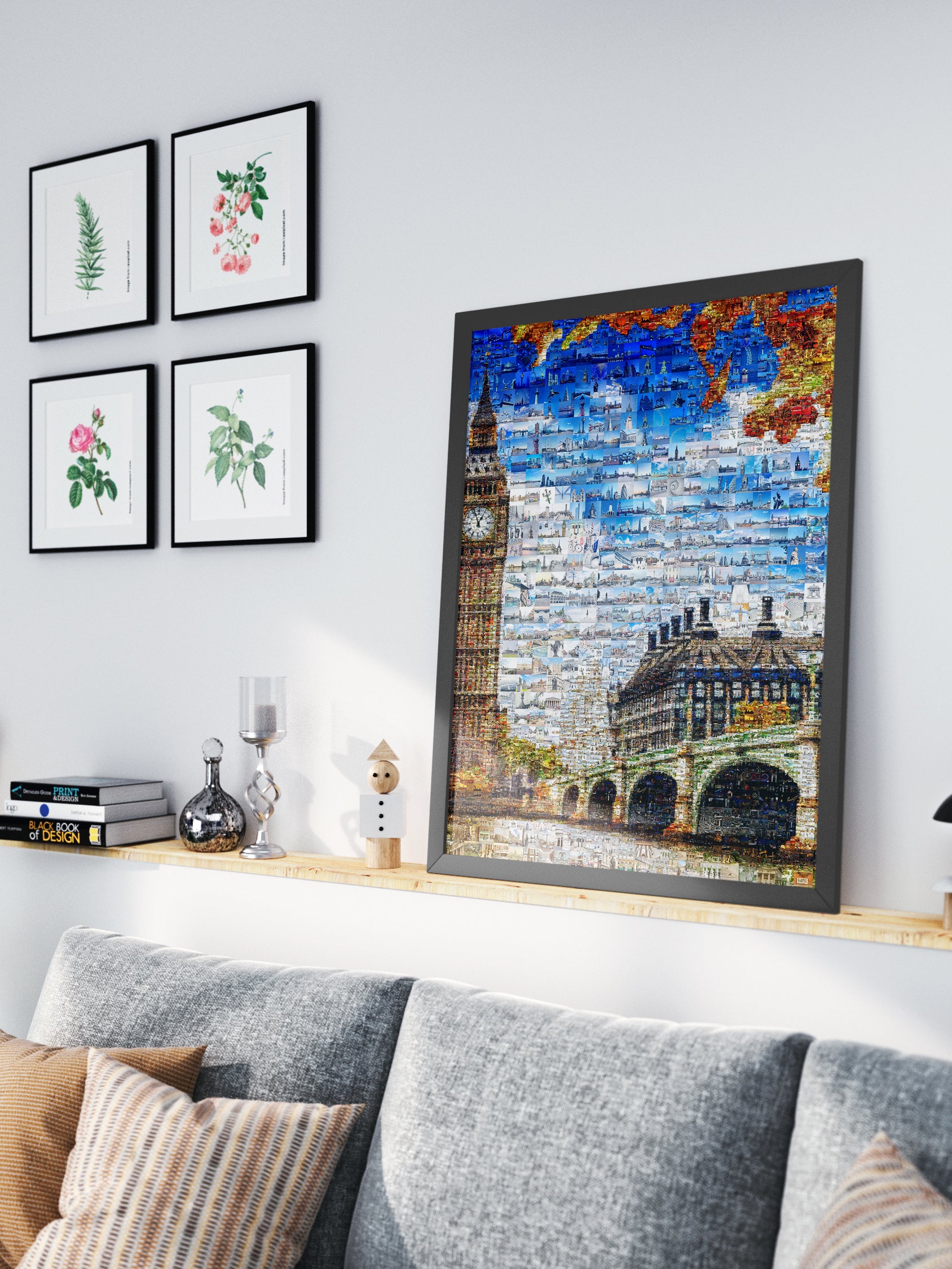 Stunning London Mosaic Artwork: Iconic Landmarks and Vibrant City Scenes AtelierMosaics