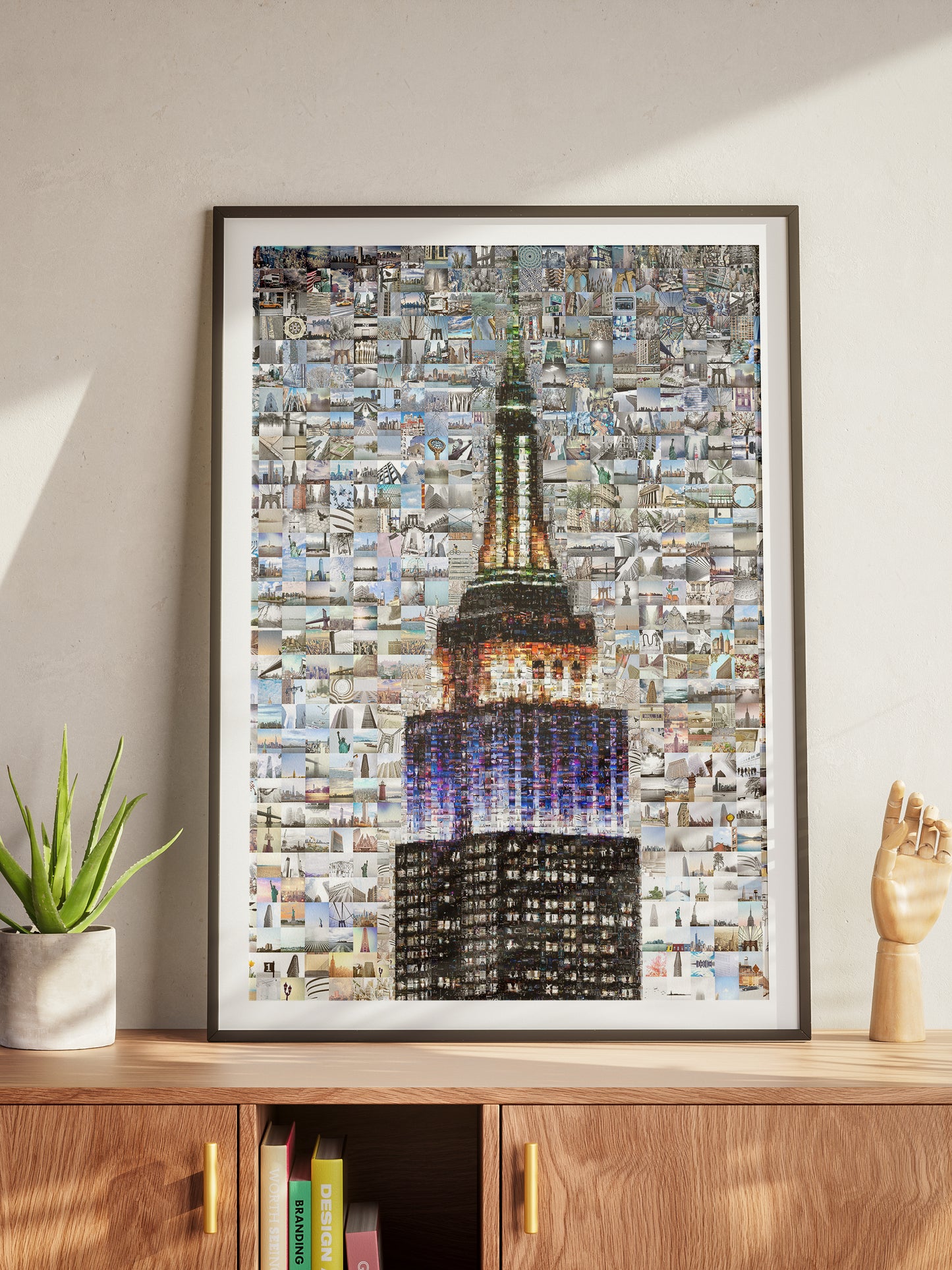 Stunning Empire State Building Mosaic Art - Unique NYC Wall Decor for Home & Office AtelierMosaics