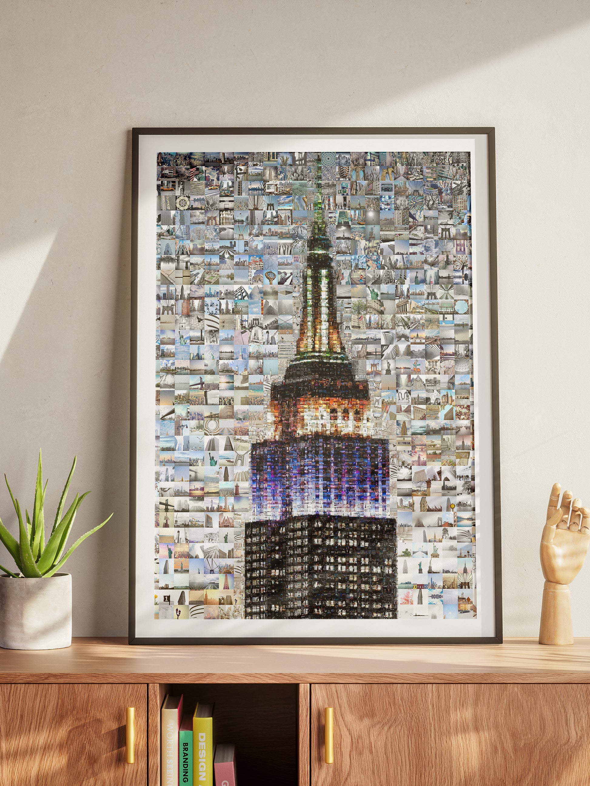 Stunning Empire State Building Mosaic Art - Unique NYC Wall Decor for Home & Office AtelierMosaics