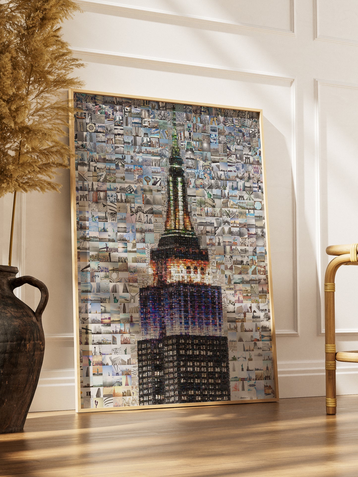 Stunning Empire State Building Mosaic Art - Unique NYC Wall Decor for Home & Office AtelierMosaics