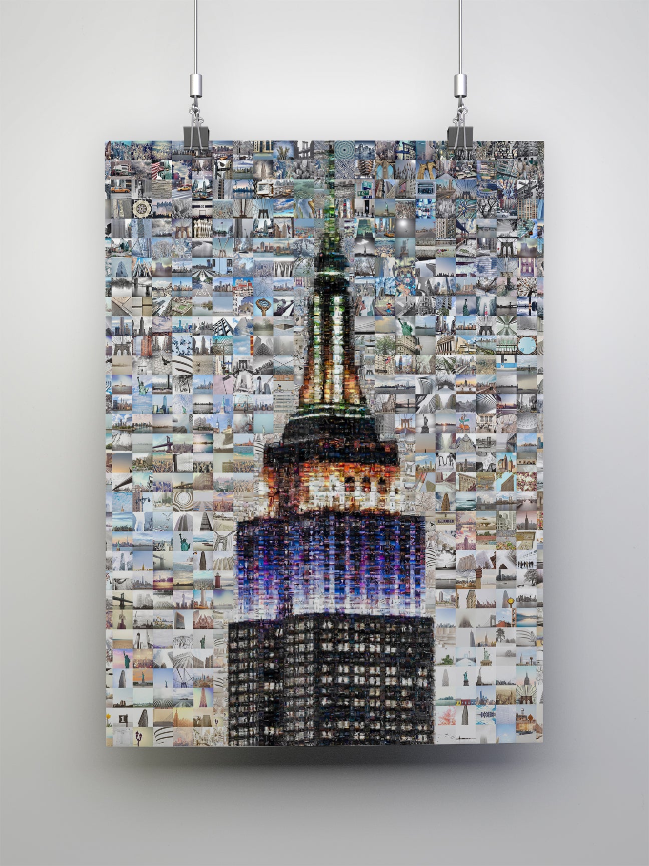 Stunning Empire State Building Mosaic Art - Unique NYC Wall Decor for Home & Office AtelierMosaics