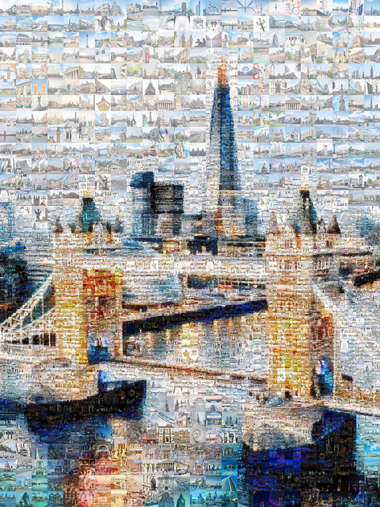 Stunning London Mosaic Art: Iconic Landmarks Captured in Vibrant Detail AtelierMosaics