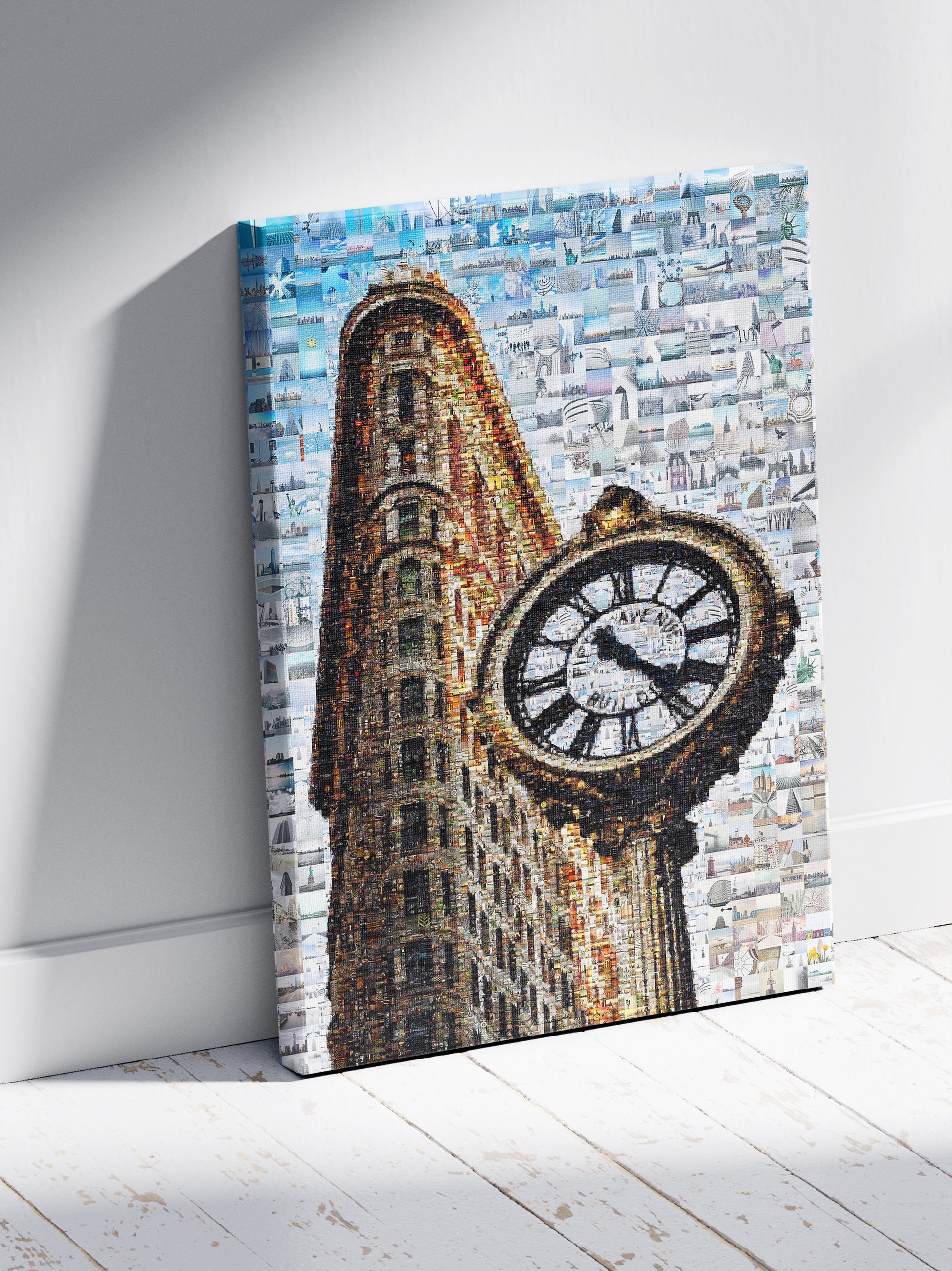 Stunning Mosaic Artwork of Iconic Clock Tower - Perfect for Home Decor and Art Lovers AtelierMosaics