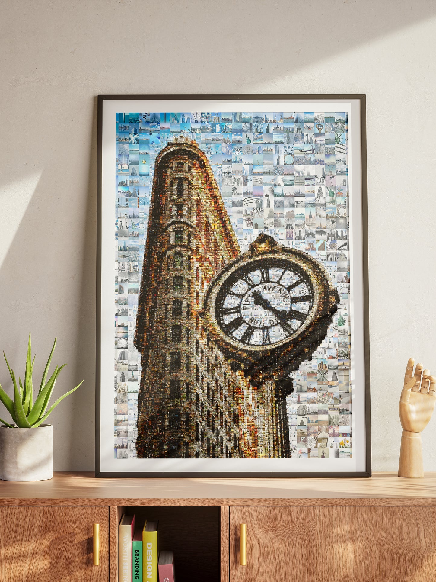Stunning Mosaic Artwork of Iconic Clock Tower - Perfect for Home Decor and Art Lovers AtelierMosaics
