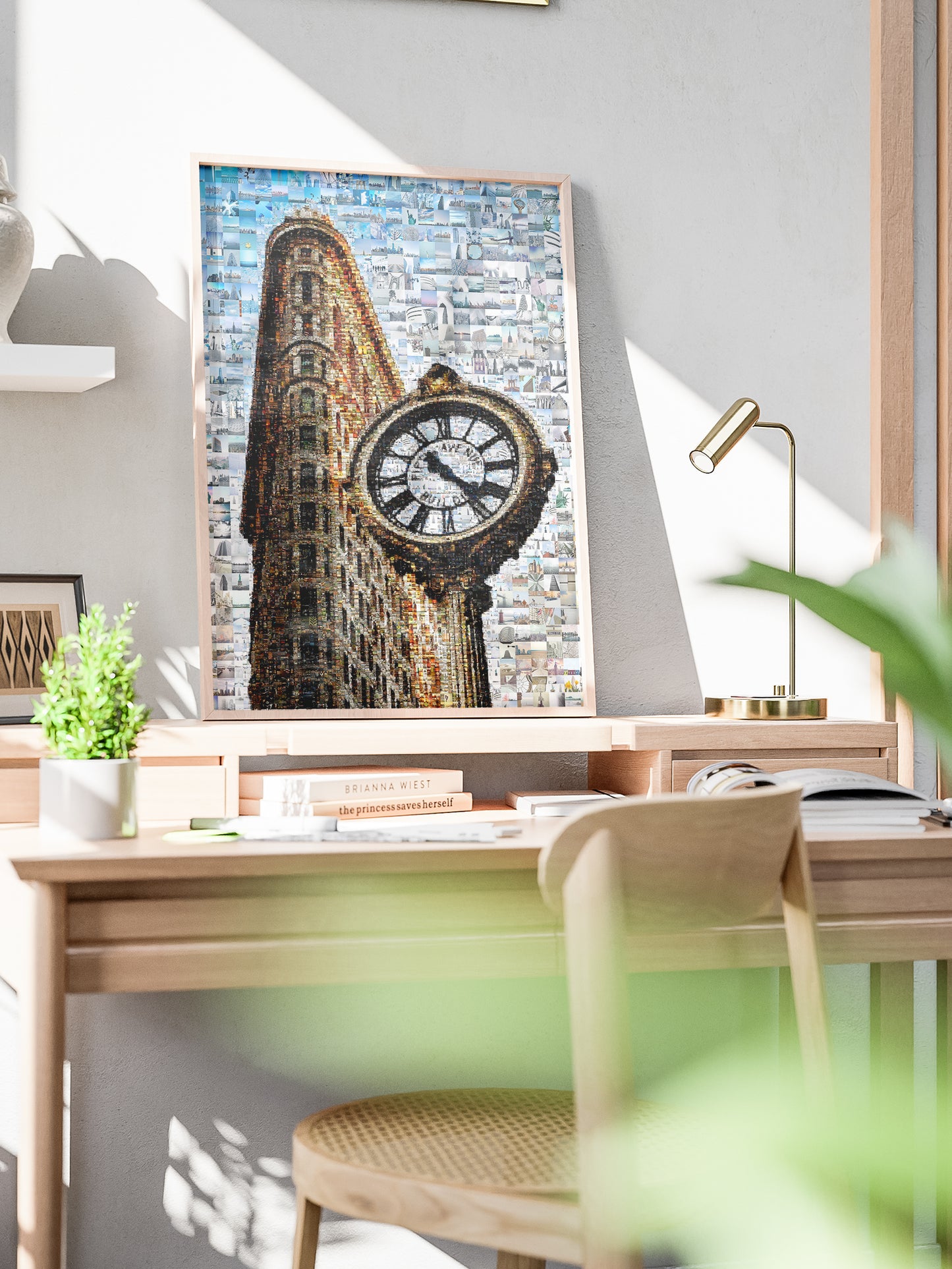 Stunning Mosaic Artwork of Iconic Clock Tower - Perfect for Home Decor and Art Lovers AtelierMosaics