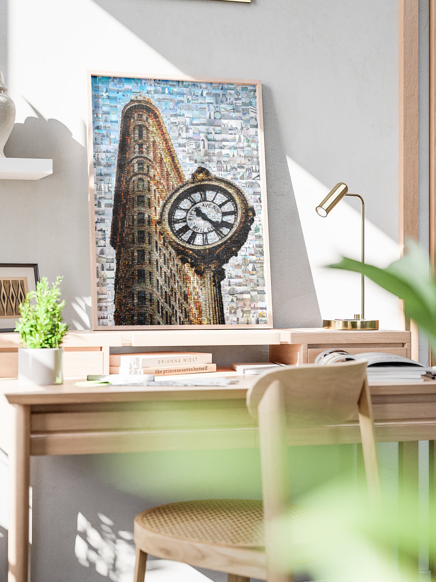 Stunning Mosaic Artwork of Iconic Clock Tower - Perfect for Home Decor and Art Lovers AtelierMosaics