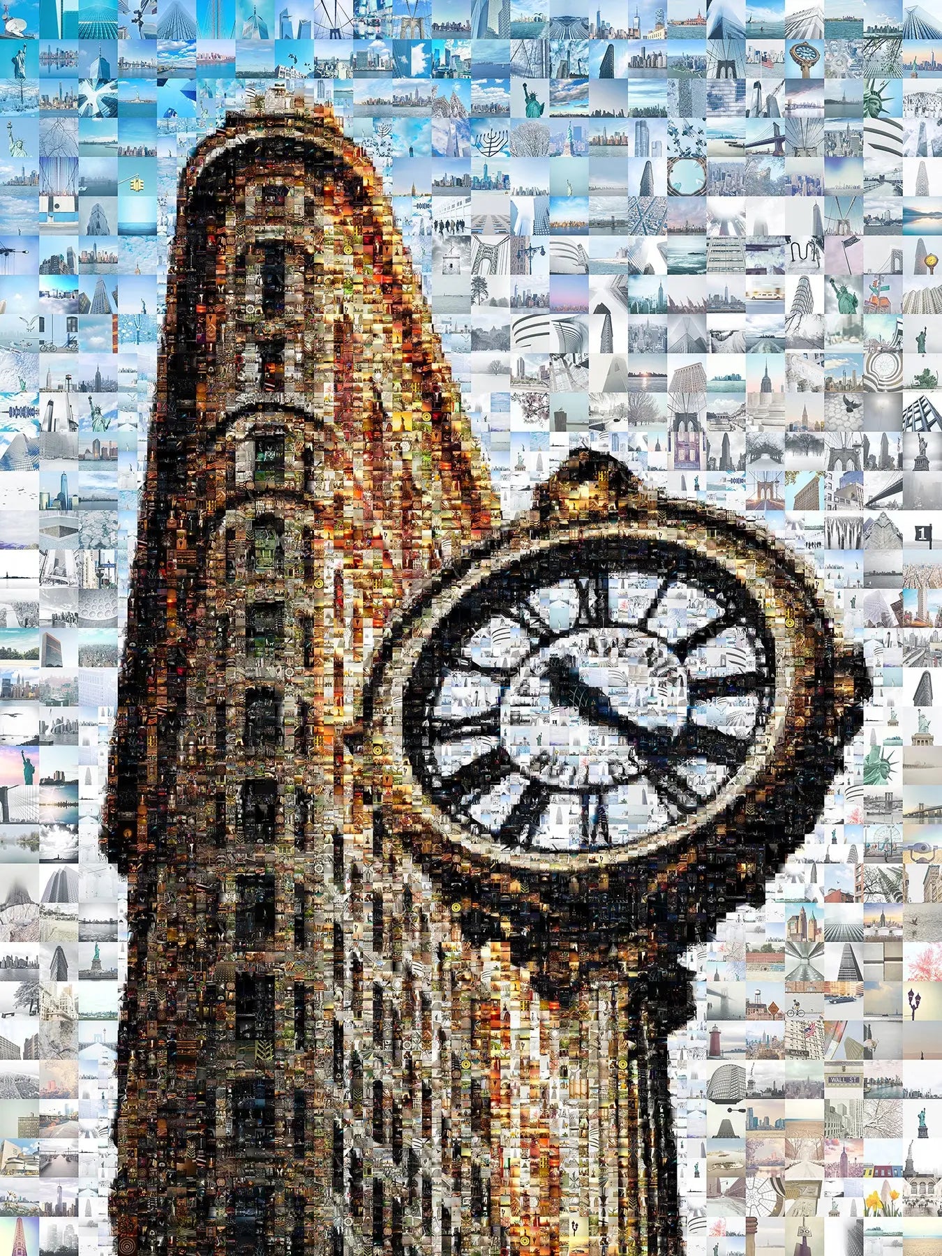 Stunning Mosaic Artwork of Iconic Clock Tower - Perfect for Home Decor and Art Lovers AtelierMosaics