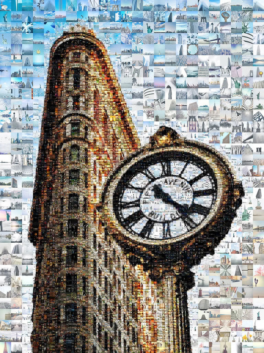 Stunning Mosaic Artwork of Iconic Clock Tower - Perfect for Home Decor and Art Lovers AtelierMosaics