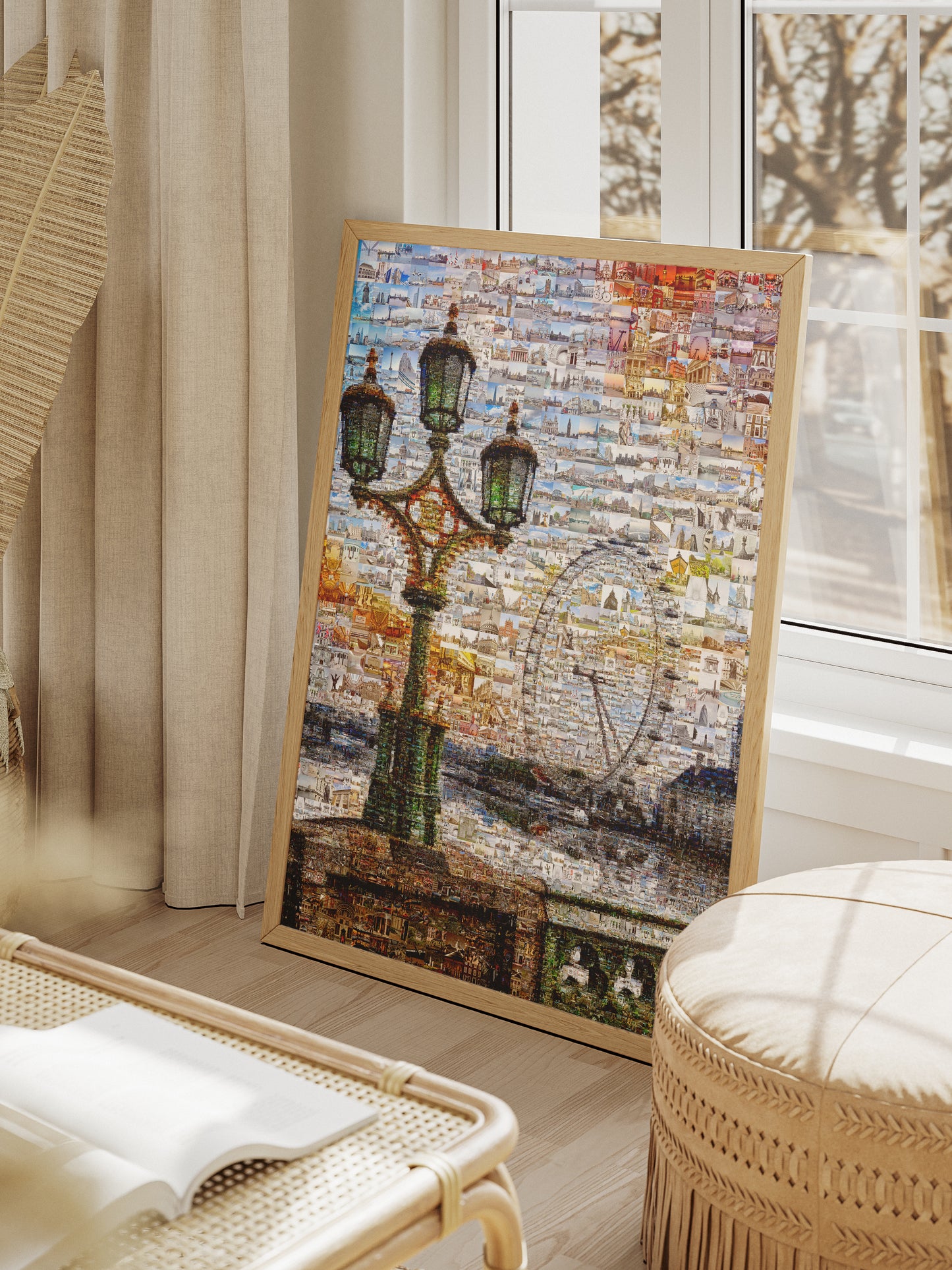 Stunning London Mosaic Artwork - Unique Wall Decor Featuring Iconic Landmarks and Scenes AtelierMosaics