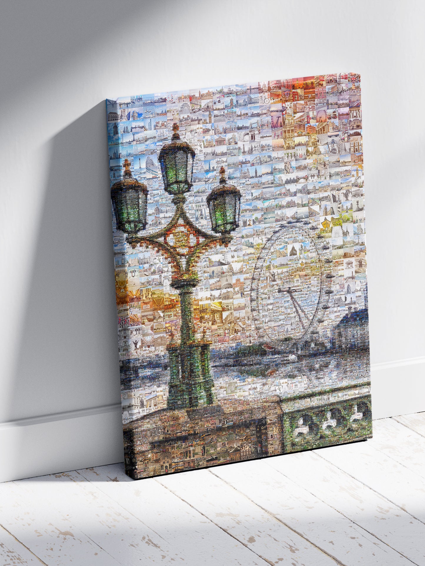 Stunning London Mosaic Artwork - Unique Wall Decor Featuring Iconic Landmarks and Scenes AtelierMosaics