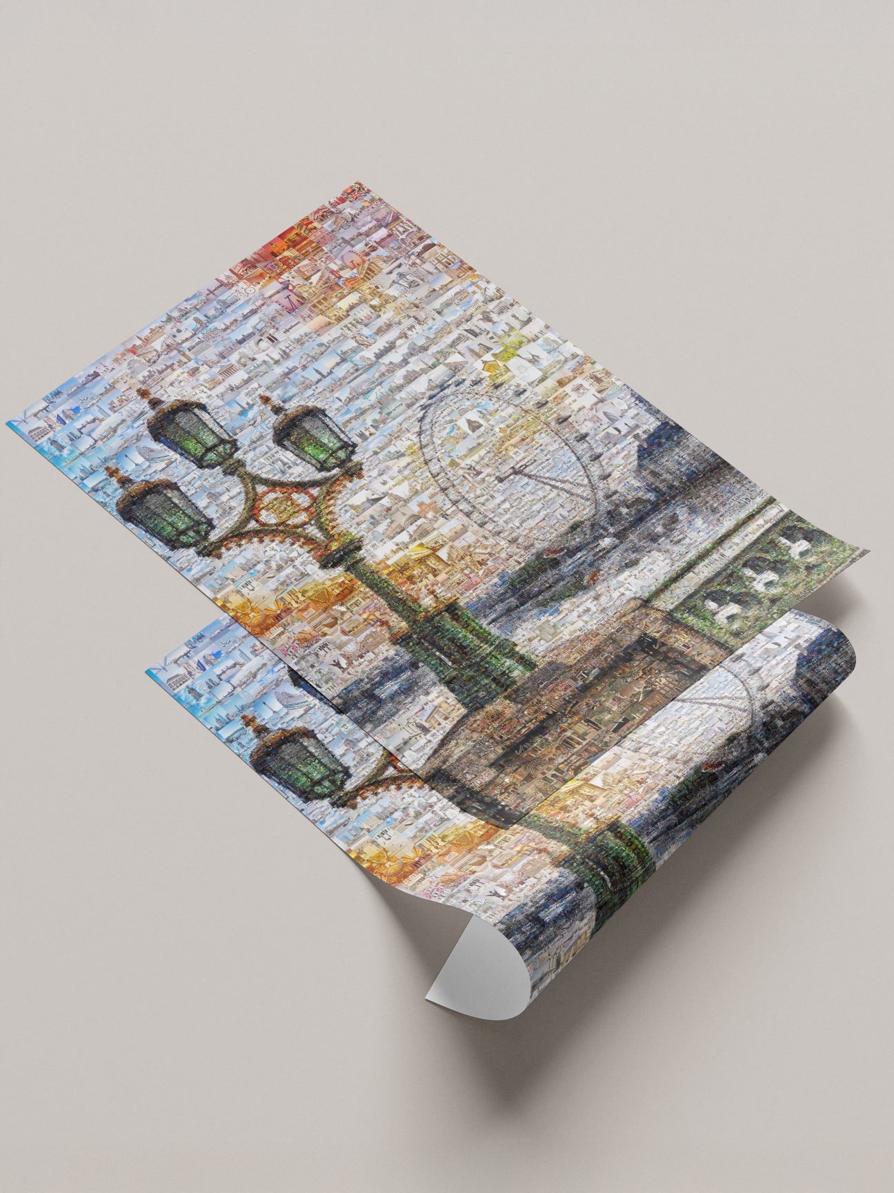 Stunning London Mosaic Artwork - Unique Wall Decor Featuring Iconic Landmarks and Scenes AtelierMosaics