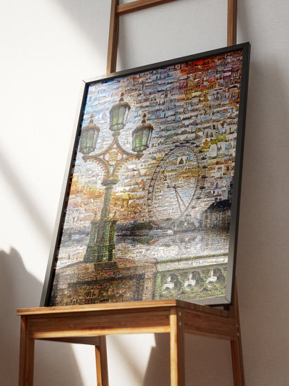 Stunning London Mosaic Artwork - Unique Wall Decor Featuring Iconic Landmarks and Scenes AtelierMosaics