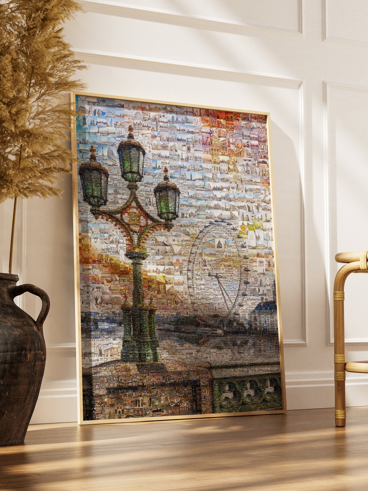 Stunning London Mosaic Artwork - Unique Wall Decor Featuring Iconic Landmarks and Scenes AtelierMosaics