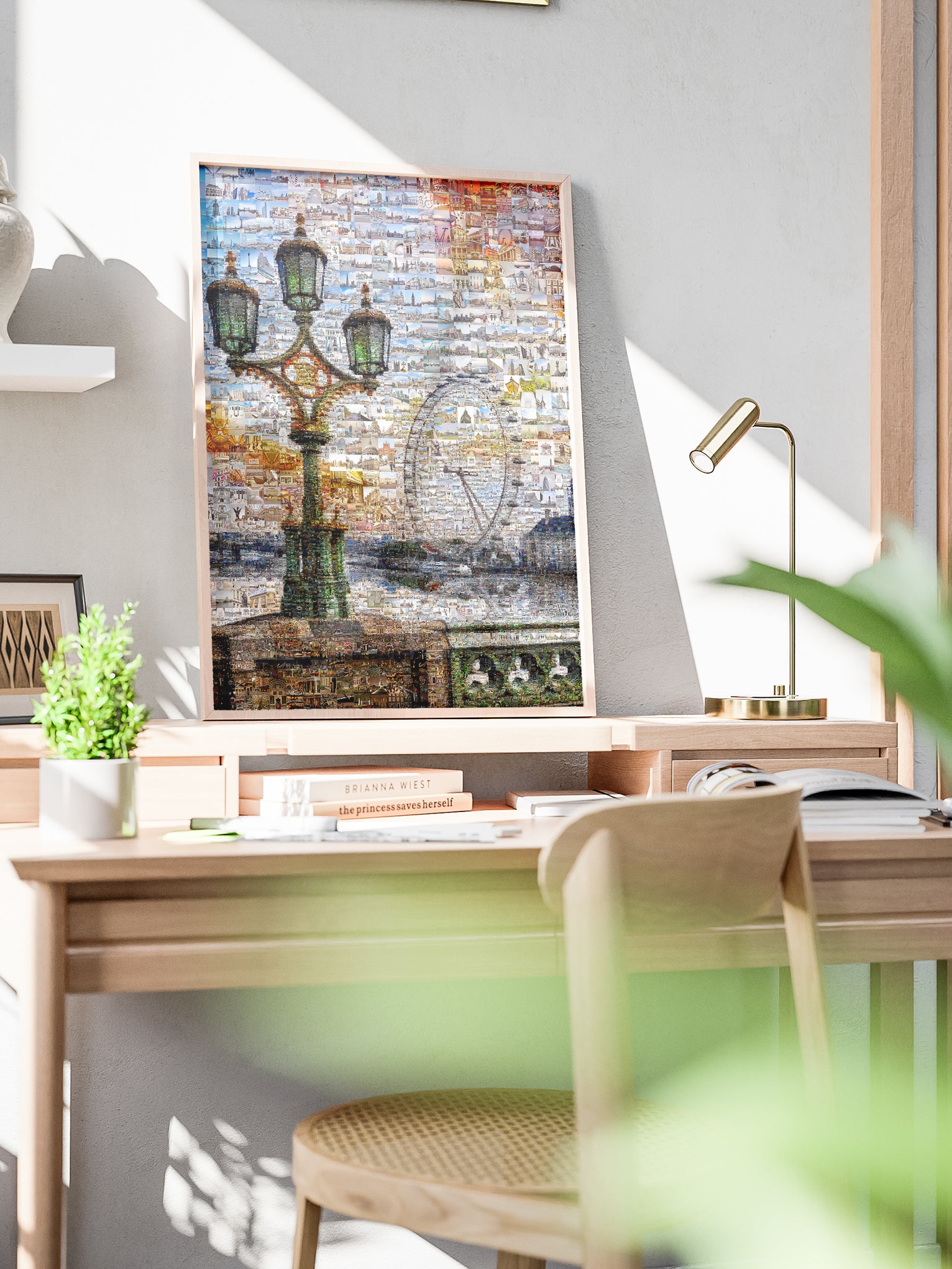 Stunning London Mosaic Artwork - Unique Wall Decor Featuring Iconic Landmarks and Scenes AtelierMosaics